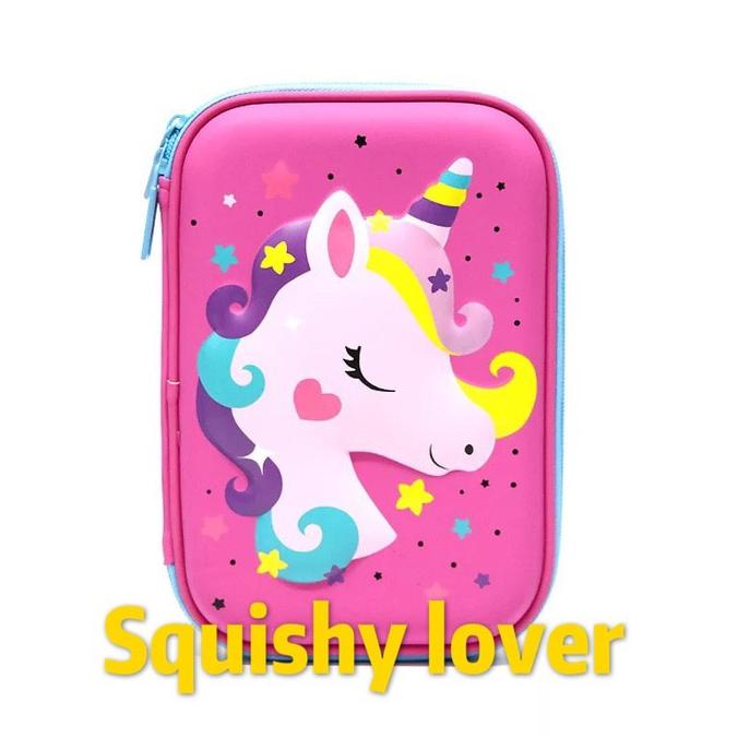 

New Kotak Pensil Smiggle/Smiggle Hard Top Pencil Case Organizer/B-Unicorn Limited Edition