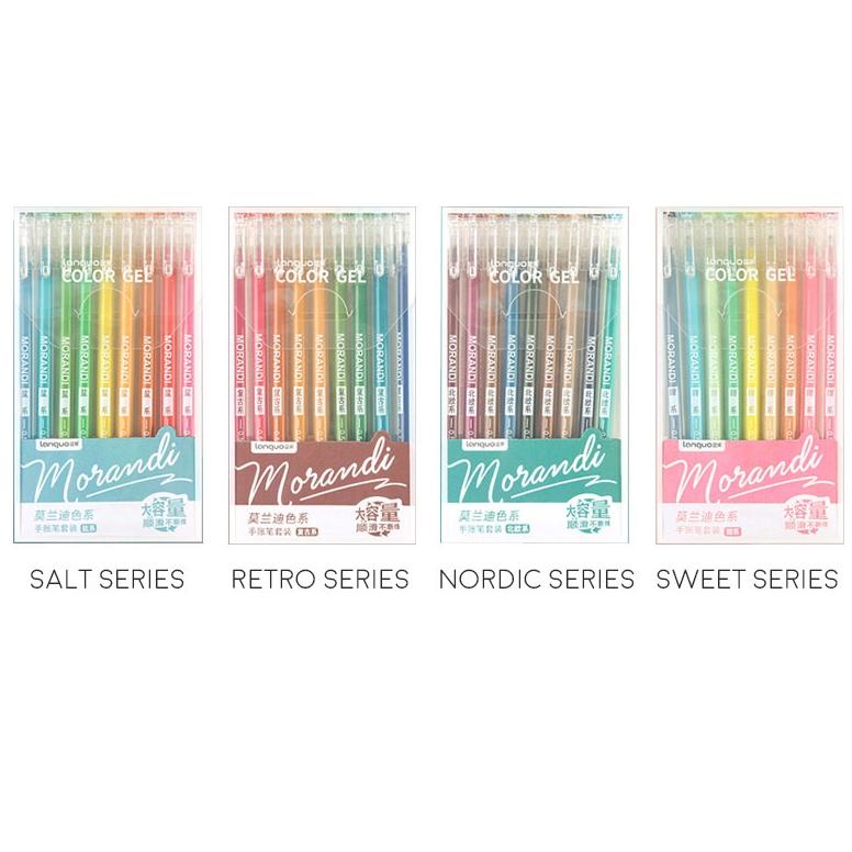 

ORIGINAL Morandi Real Colors Gel Pen Set 9pc PROMO