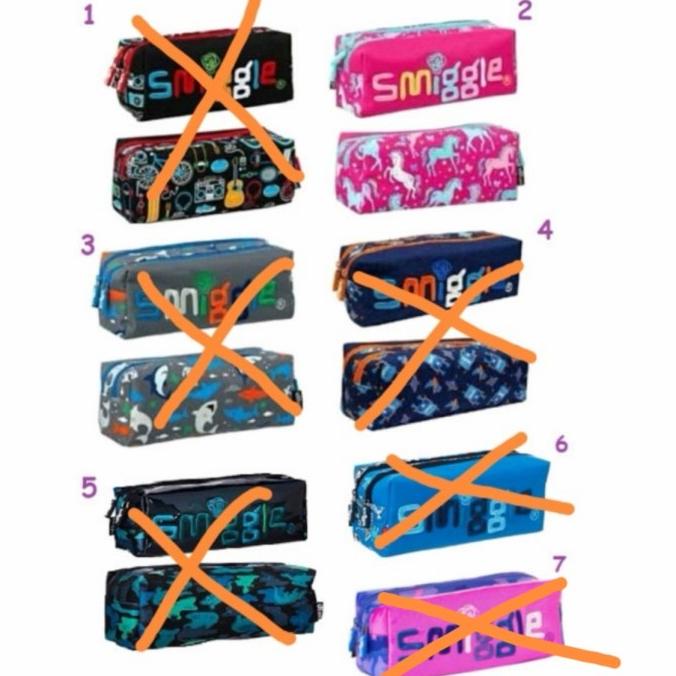 

New Smiggle Twin Zip Pencil Case Unicorn - Tempat Pensil Soft Cas Smiggle Stok Terbatas