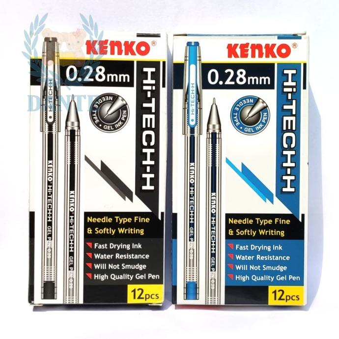 

MURAH 1Lusin Pulpen Kenko Hitech size 0.28mm PROMO SPECIAL