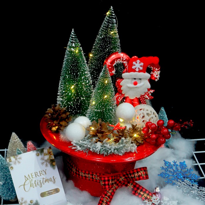 

DISKON MURAH Paket dekorasi hampers natal christmas parcel 29 BERRY30.JAYA