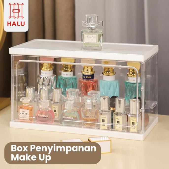 Halu Rak Parfum Acrylic Organizer Tempat Parfum Skincare MakeUp HRM318