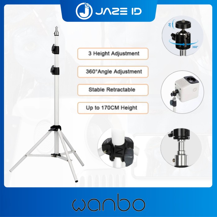 Hawas Wanbo Universal Proyektor Tripod Holder Projector Floor Stand Standing