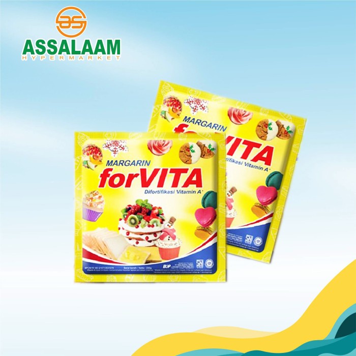 

FORVITA MARGARINE 200GR/PCS