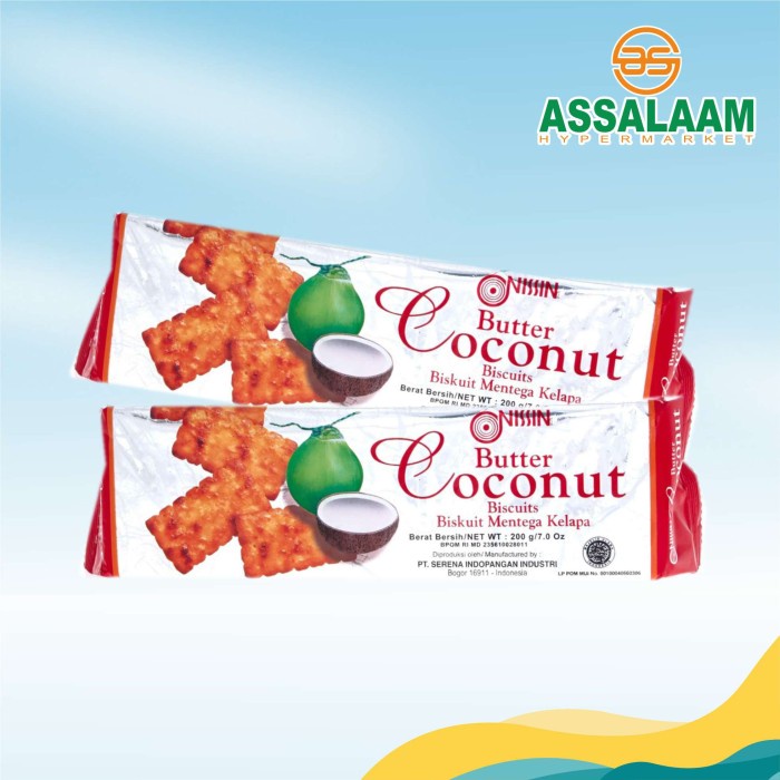 

NISSIN BUTTERCOCONUT200GR 1PCS