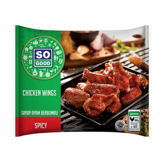 

SO GOOD SPICY WING 400GR /PCK