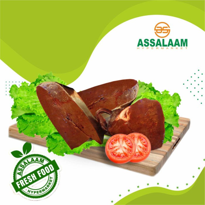 

BEEF LIVER PORTION /PCK