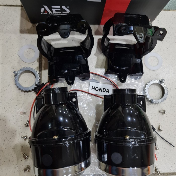 Cod - Foglamp Projector Lens Oem Honda Lensa Biru Projie Kode 069