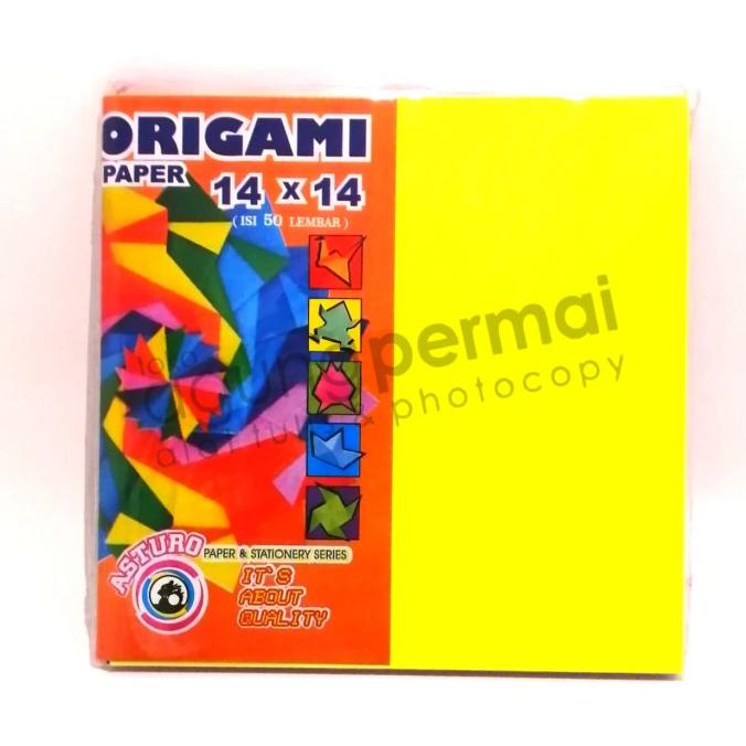 

Kertas Origami Asturo 14 X 14 Kode 1089