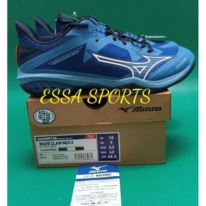 Sepatu Badminton Mizuno Wave Claw Neo 2 Jp Code Original #Gratisongkir Rianiwijaya14