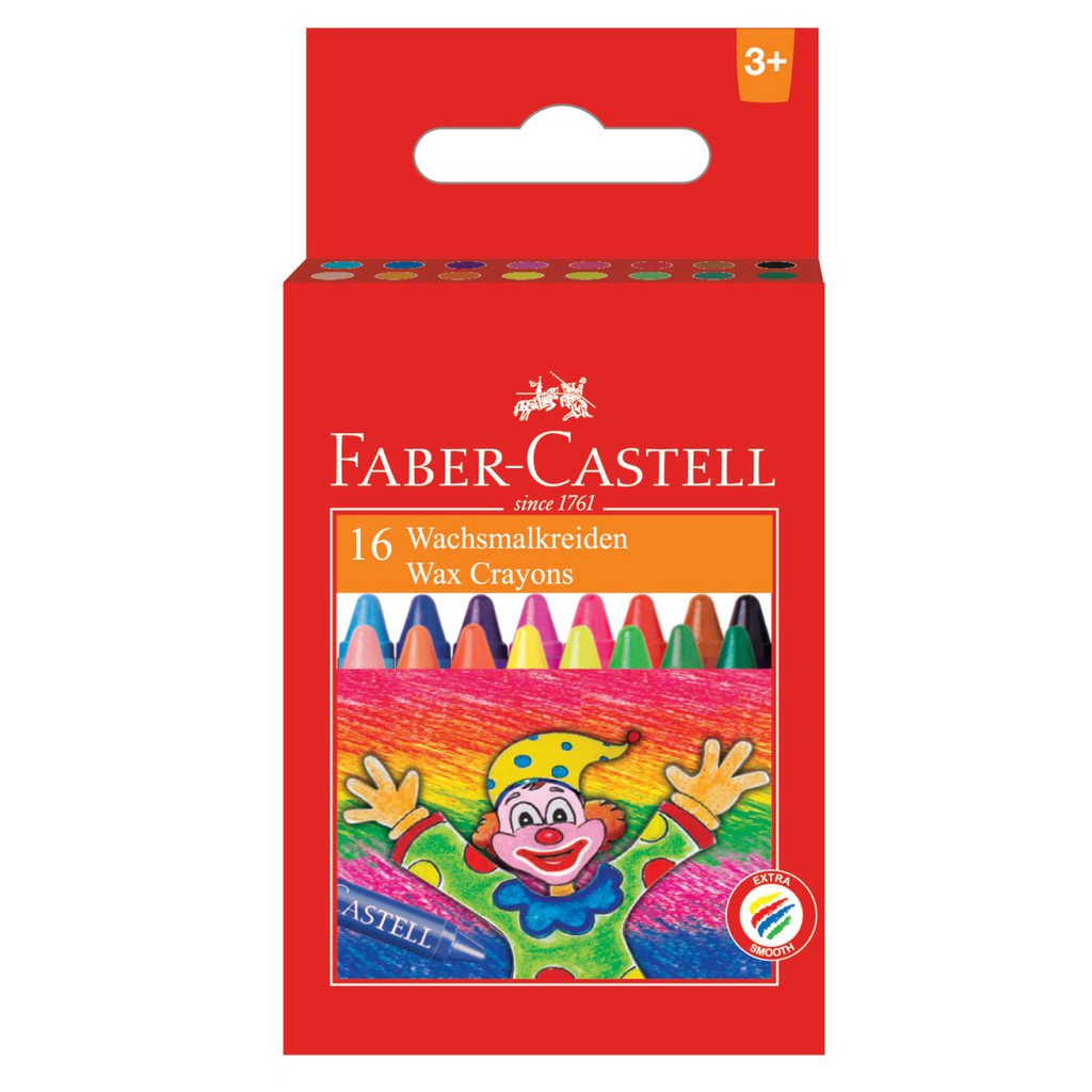 

FABER CASTELL 120050-16C WAX CRAYON REGULER