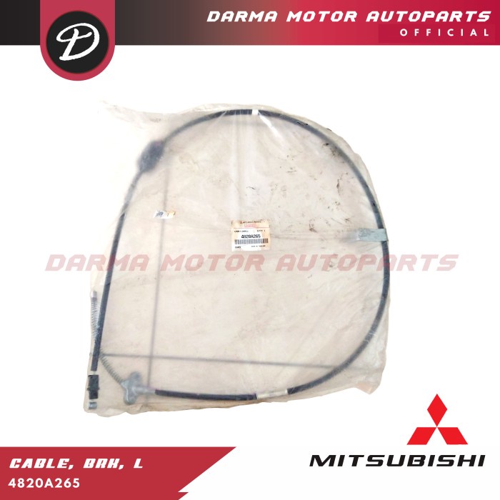 Cod Kabel Rem Tangan Mitsubishi Mirage Asli 4820A265 4820A266 Ori Asli Kode Hm147
