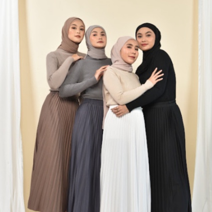 [NEW COLLECTIONS] BEST SELLER SIDELINE - Plisket Skirt