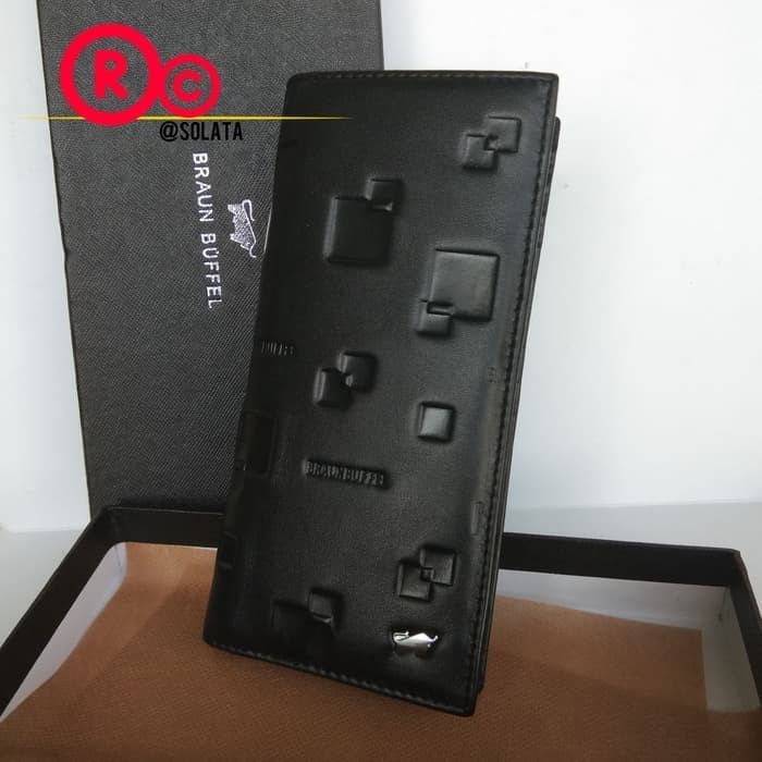 ✨Original Dompet Kulit Asli Braun Buffel / Dompet Panjang Pria Kulit Asli Terbatas
