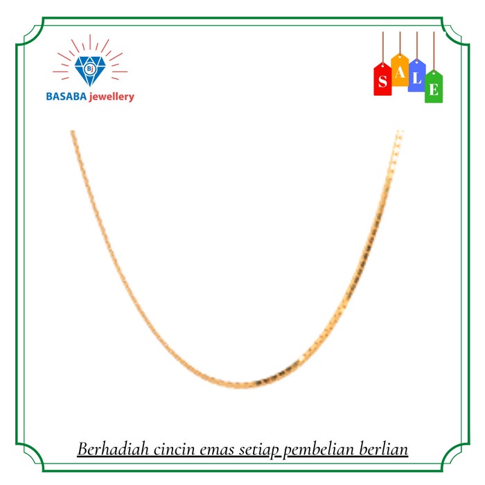 ✨Sale Kalung Emas Muda Emas Asli Terbatas