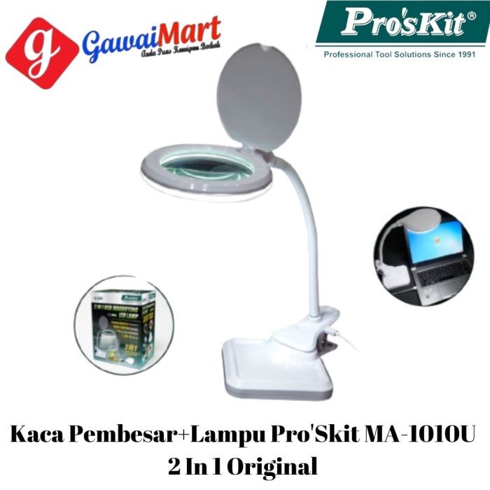 

✨Sale Kaca PembesarLampu Pro'Skit Ma 1010U 2 In 1 Usb Orignal Berkualitas