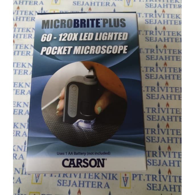 

✨Sale Mikroskop Mini KecilCarson Pocket Microscope Led 120X Zoom Microbrite Diskon