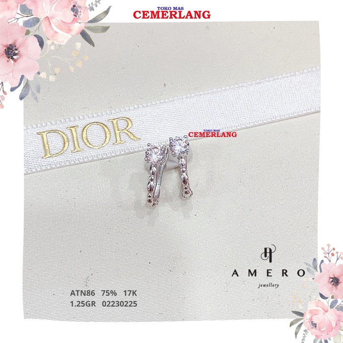 ✨Termurah Anting Amero 750 17K N86 1.25 02230225 Terbatas