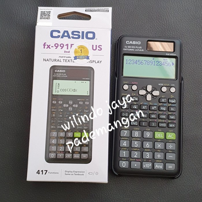 

✨Sale Casio Fx 991 Es Plus 2Nd Edition Diskon