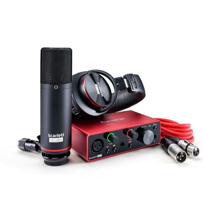 ✨Sale Soundcard Focusrite Scarlett Solo Studio Gen 3 Bisa Gojek