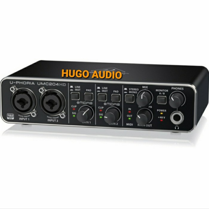 ✨Sale Soundcard Behringer Umc 204Hd Umc204Hd Terbatas