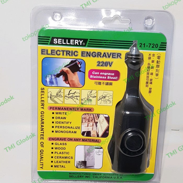 

✨Sale Electric Engraver Sellery / Alat Grafir Electrik 220V Sellery Terbaru