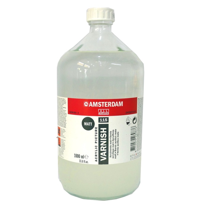 

✨Sale Acrylic Varnish Matt Amsterdam 1000 Ml / Varnish Cat Akrilik Terbaru
