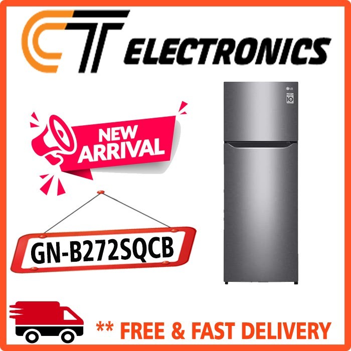 ✨Ready Lg Gn-B272Sqcb Kulkas 2 Pintu Gn-B272 Gnb272 272Sqcb Gnb272Sqcb Limited
