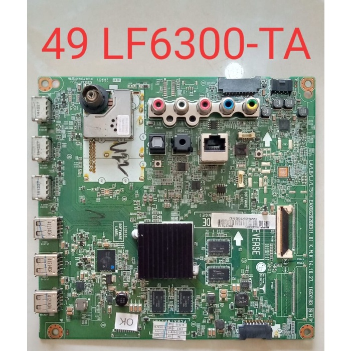 ✨Ori Mainboard Lg 49Lf6300 - Lg 49Lf6300 - 49Lf6300 - Lg 49Lf - Mb Lg Limited