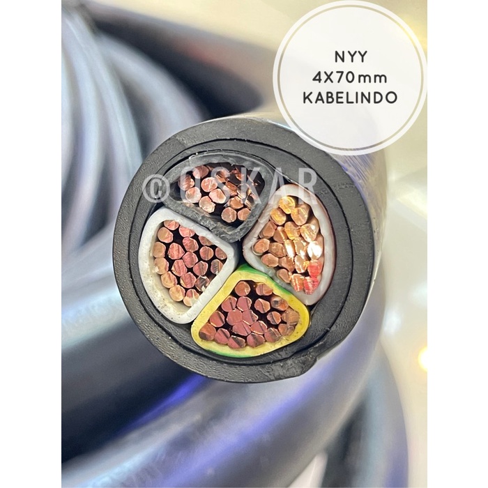 ✨Ori Kabel Listrik Nyy 4X70 Kabelindo/Kabelmetal Bisa Sameday
