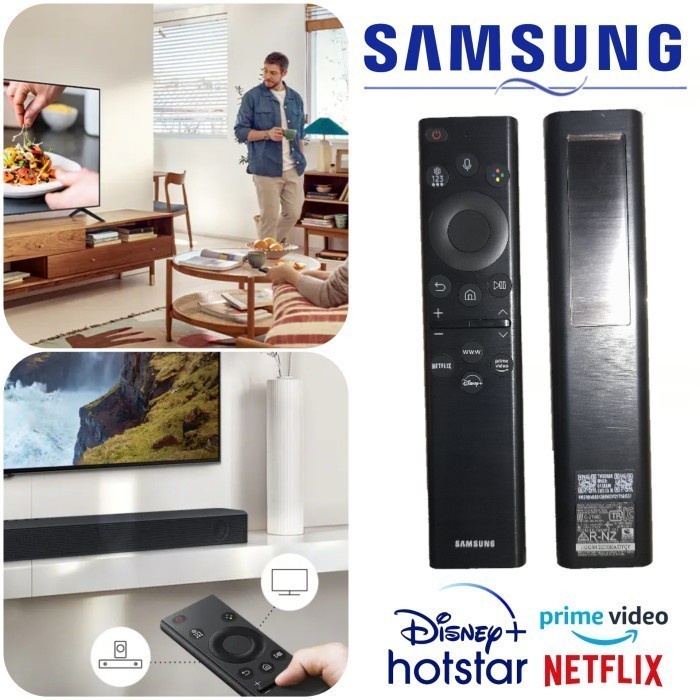 ✨Ori Samsung Remote Tv Bn59-01386M 58Bu8000 55Bu8000 50Bu8000 43Bu8000 Sein Bisa Sameday