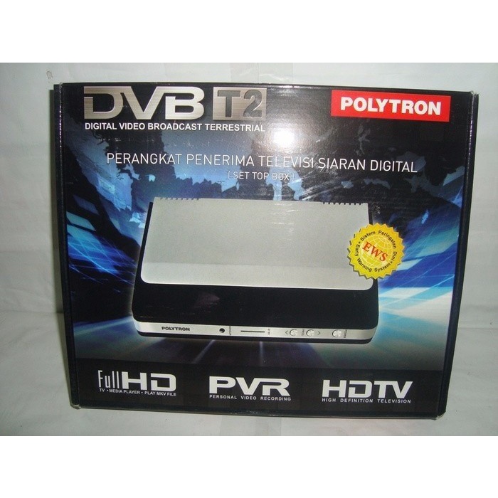 ✨Ori Set Top Box Dvb-T2 Polytron Pdv 500T2 Garansi ResmiMurah Meriah Terbatas