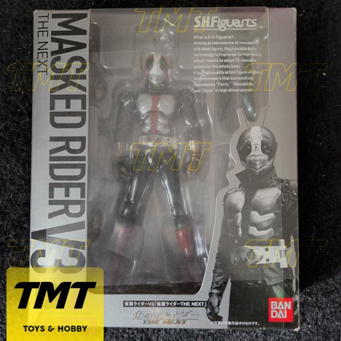 ✨New Ori Shf Masked Rider V3 The Next Terbatas
