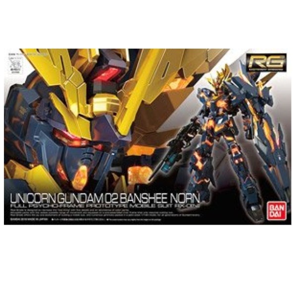 ✨New Gundam Rg Rx-0 Unicorn Gundam 02 Banshee Norn Berkualitas