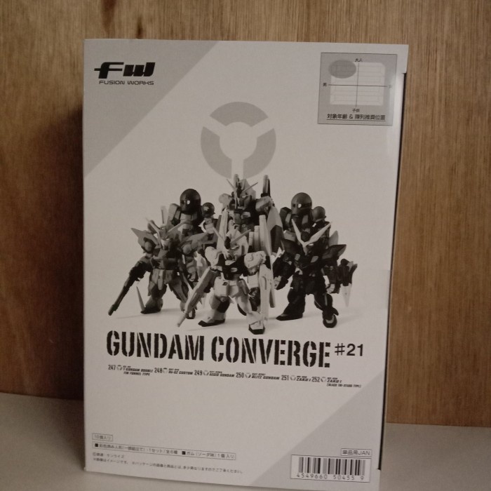 ✨New Fw Gundam Converge 21 Box 10Pcs Bisa Sameday