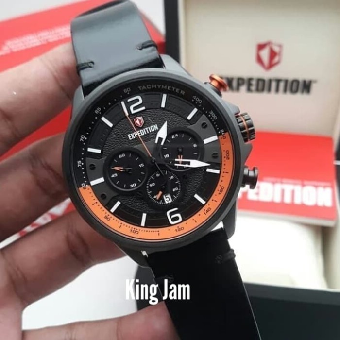 ✅Sale Jam Tangan Pria Expedition E6796/ E 6796 Original Black Terbaru