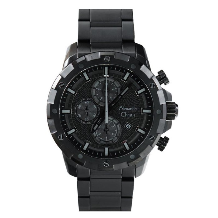 ✅Ori Jam Tangan Alexandre Christie Pria Original 6602 M3 Ac6602Mc Ct Bisa Gojek