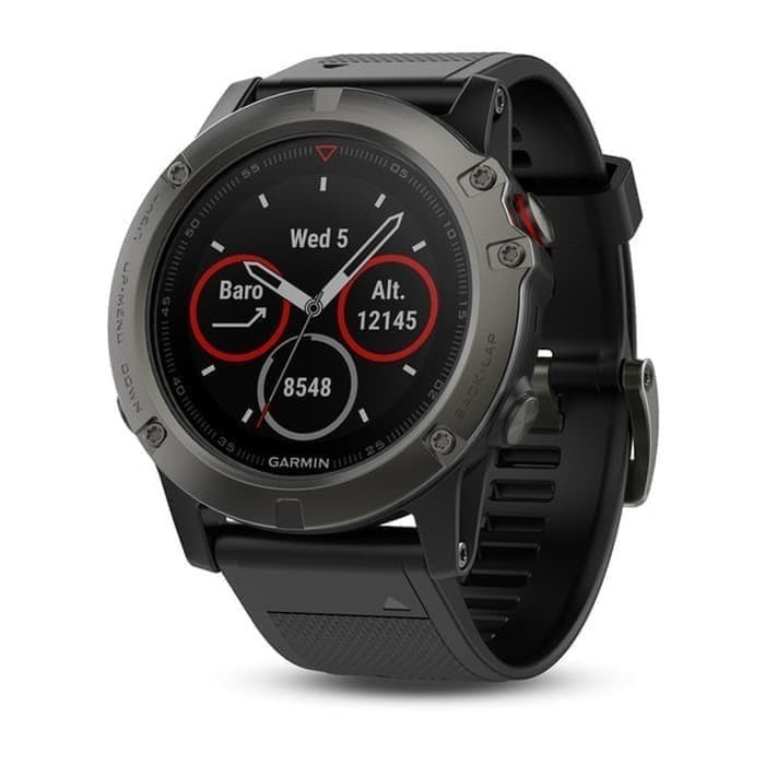 ✅Ori Jam Tangan Garmin Fenix 5X Slate Gray Original Garansi Tam Limited