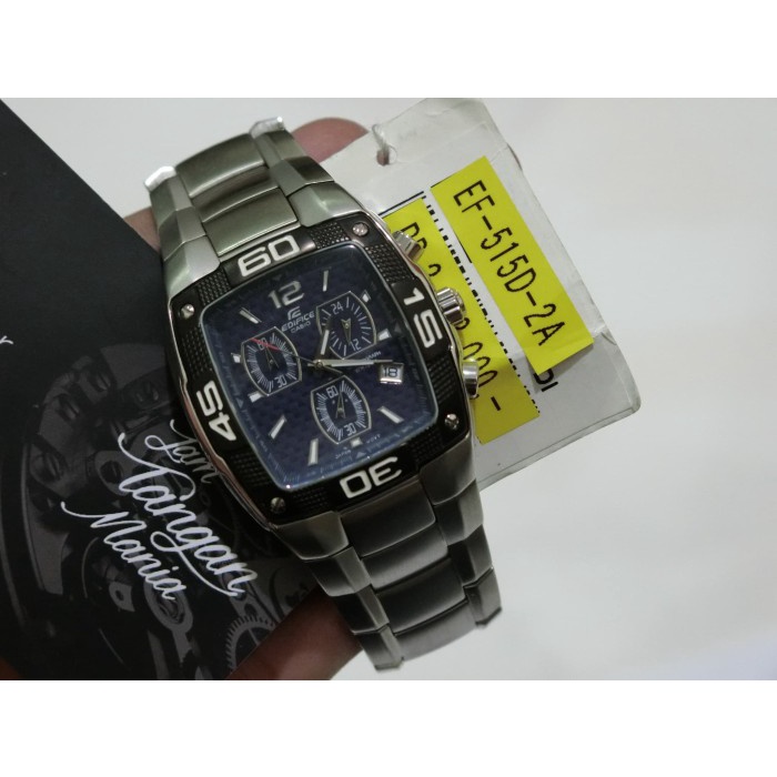✅Ori Jam Tangan Casio Edifice Ef-515D-2A Original Ef-515D Vintage Terbaru