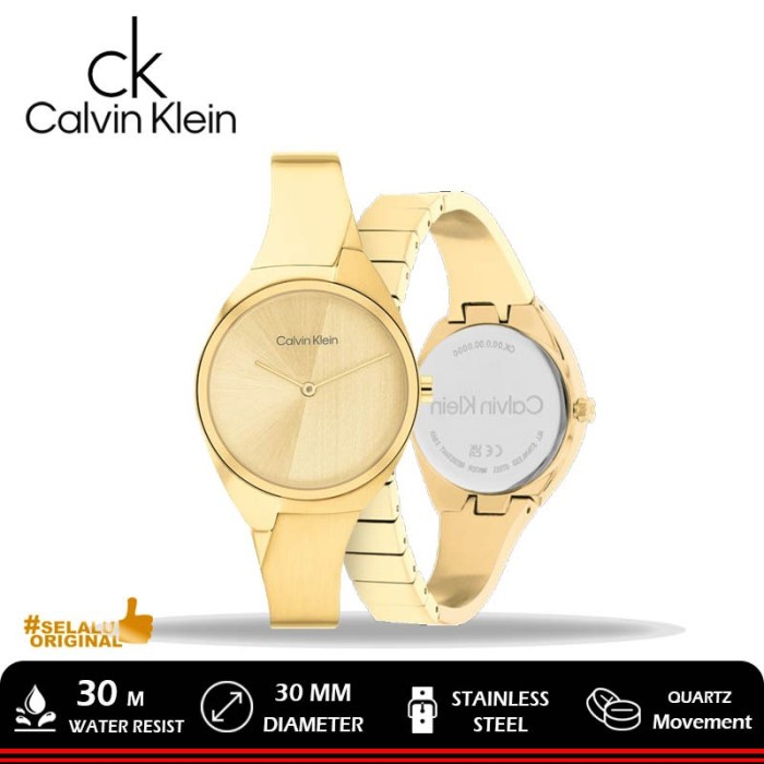 ✅New Jam Tangan Wanita Calvin Klein Ck-25200235 Ck25200235 Original Diskon