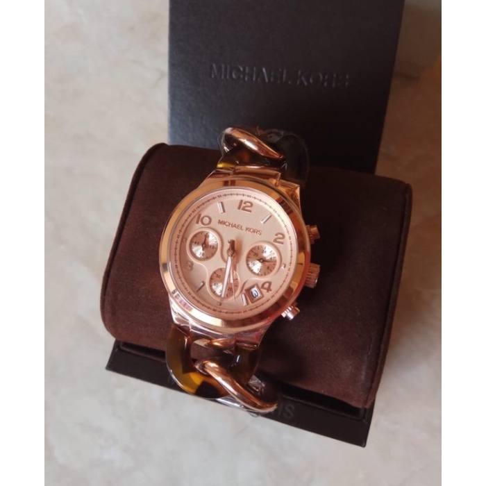 ✅Baru Mk Grey Kepang Rosegold Berkualitas