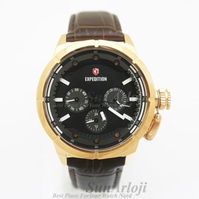 ✅Baru Expedition E6765 Wanita Rosegold. Garansi Resmi 1Tahun Limited