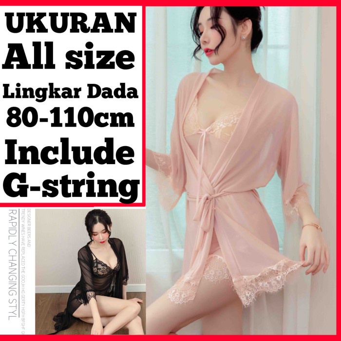 Sale Lingeri Baju Tidur Wanita Dinas Malam Sexy Baju Haram Hot Premium /CELANA DALAM/PAKAIAN