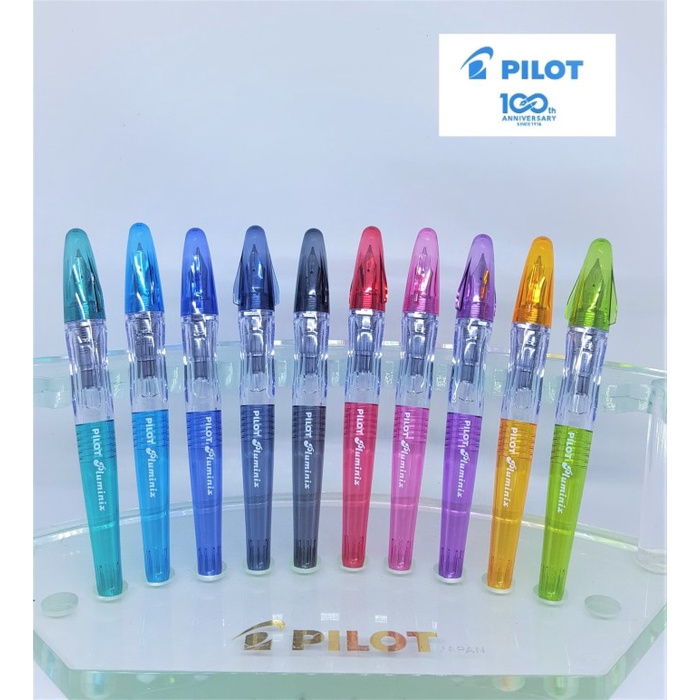 

Promo Pilot Fountain Pen " Pluminix " / Fcp-Pxs-Bl-F