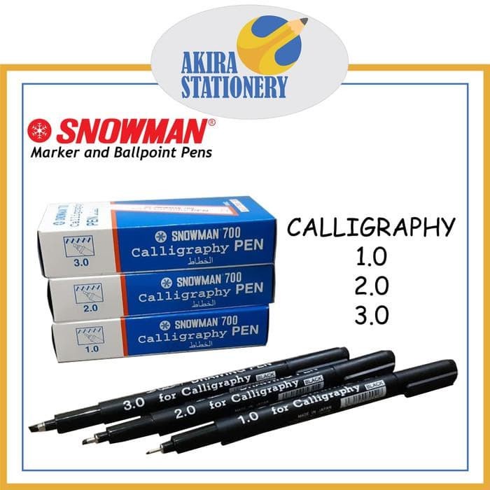 

Promo Terpercaya Spidol Kaligrafi / Pulpen Kaligrafi / Drawing Pen