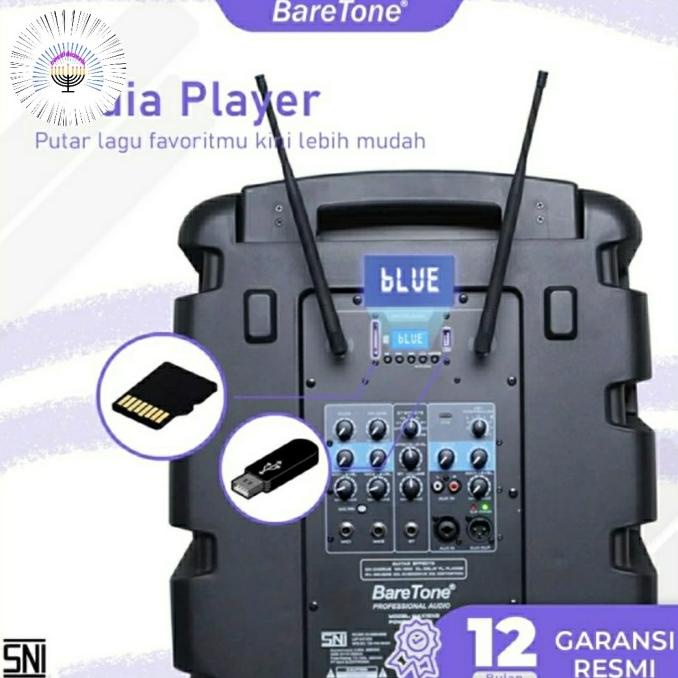 Produk Terlaris Speaker Bluetooth Baretone Max-15Nb 15 In 800W Baretone Max15Nb New