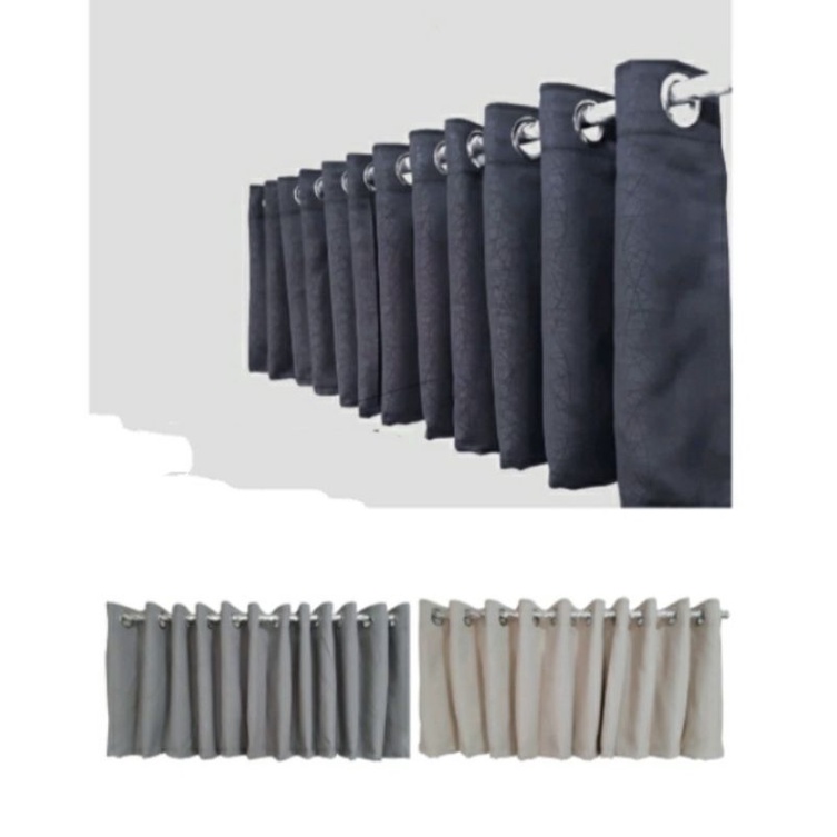 gorden blackout polos poni atas pintu