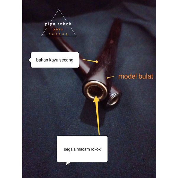 once pipa kayu sonokeling variasi enak bukan pipa biasa