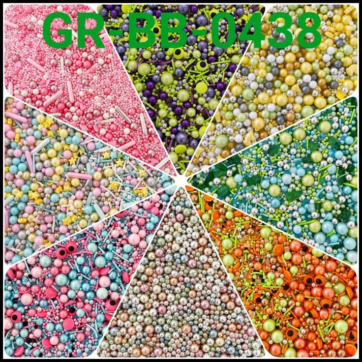 

TERBARU GR-BB-0438 SPRINKLES SPRINKEL 100GR HATI UNICORN COTTON CANDY ASTRONOT !!!!!!