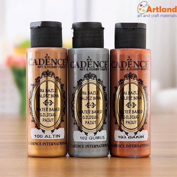 

New Candence Water Based Gilding Metelik 70Ml Pengiriman Cepat